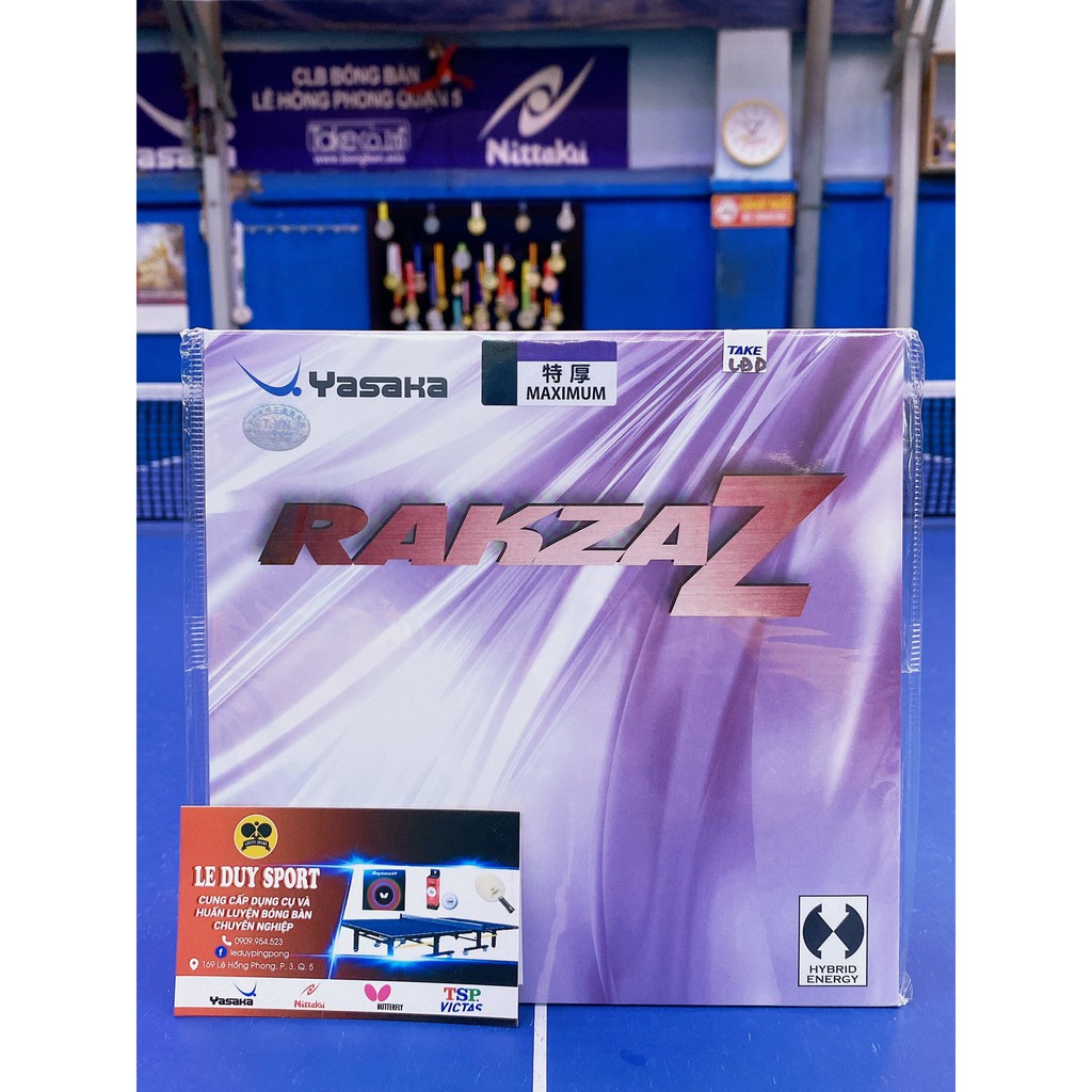 Mặt Vợt Bóng Bàn YASAKA RAKZA Z Hàng Chính Hãng Độ Xoáy Cao Và Ổn Định Made In Germany