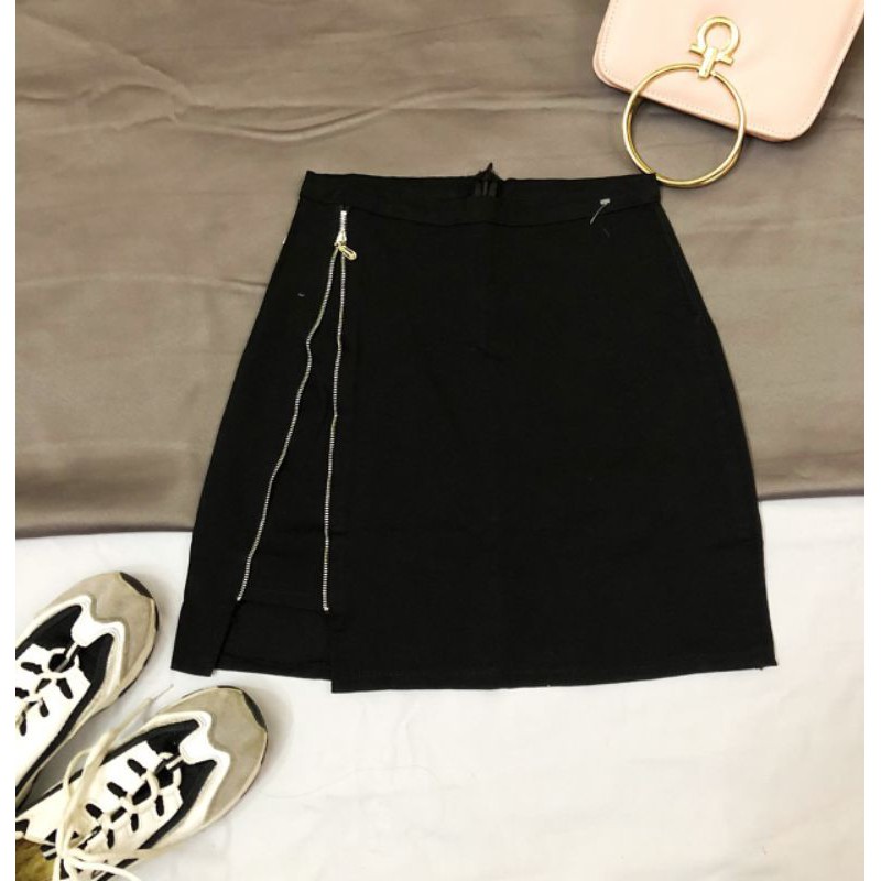 Chân váy kaki nữ khoá kéo | BigBuy360 - bigbuy360.vn