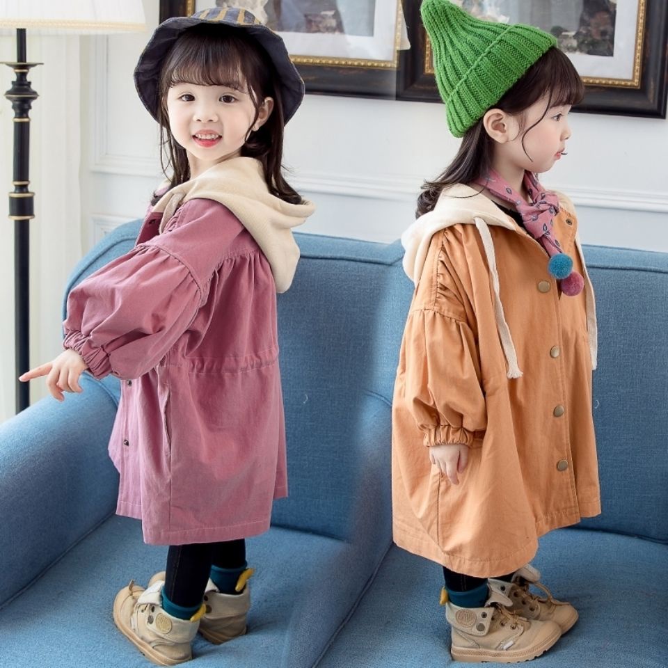 [Babycat] Hàng Có Sẵn Áo Khoác Dáng Dài Vừa Vặn Phong Cách Hàn Quốc Nhật Bản Thời Trang Xuân Thu 2022 Mới Cho Bé Trai Bé Gái