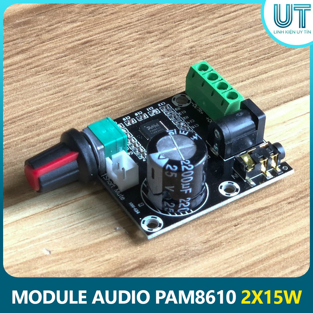 Module Audio 2x15W PAM8610 ( Full Chức Năng )