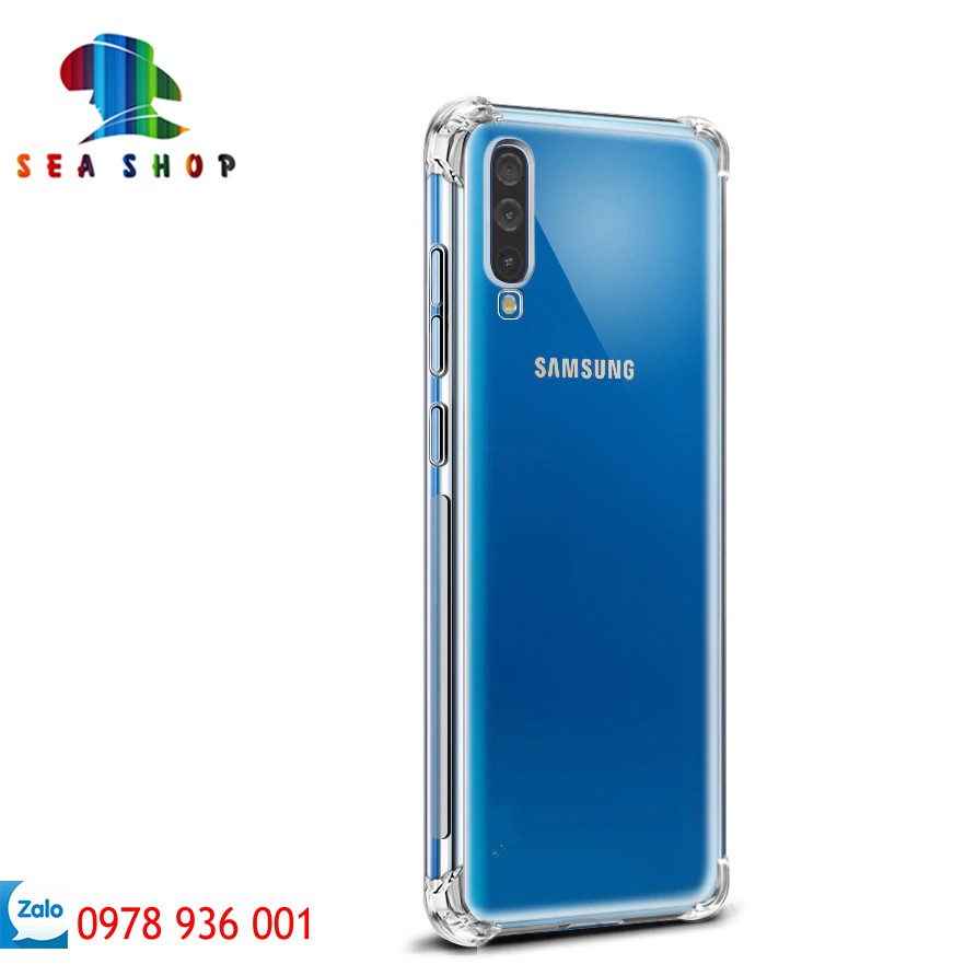 Ốp lưng Samsung A8,A9 Star A10S, A90, A20, A30, A50, A70, A80, A30S, A50S, M10, M20, M30...nhựa dẻo chống sốc-Trong suốt