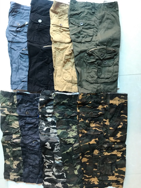Quần sọt lính 6 túi cao cấp chất ngầu | BigBuy360 - bigbuy360.vn