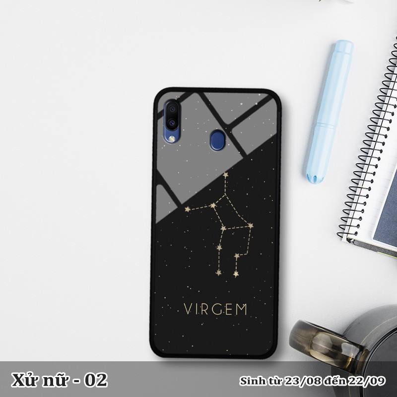 Ốp kính Samsung M20 in cung hoàng đạo