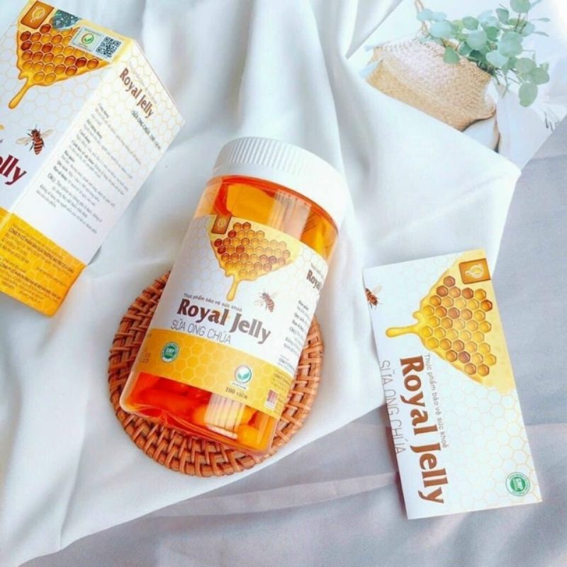 Sữa ong chúa Royal Jelly 100 viên (tem cào) | BigBuy360 - bigbuy360.vn