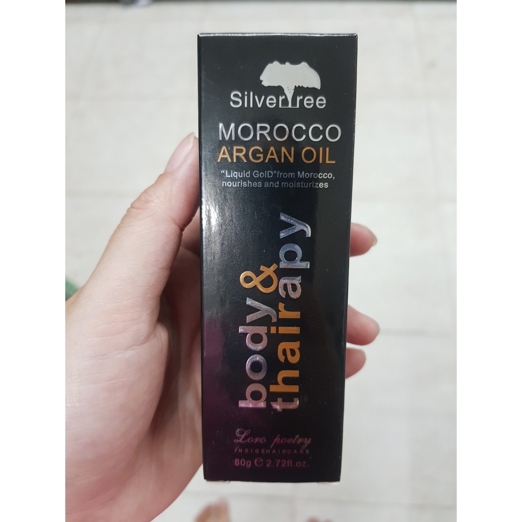 Tinh Dầu Dưỡng Tóc Morocco Argan Oil - BODY & THAIRAPY 80G