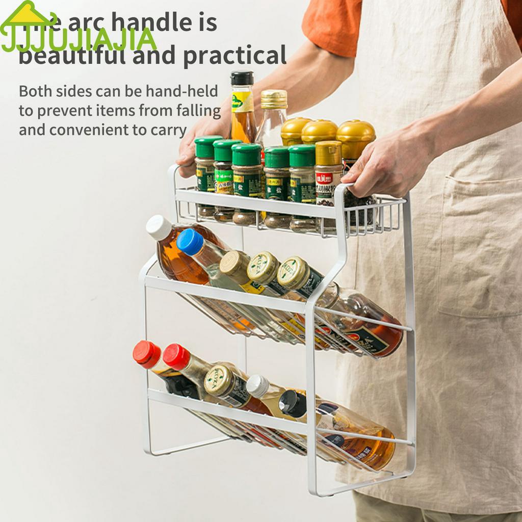 Giá Đỡ JUJIAJIA Tiện Dụng Đựng Gia Vị Nhà Bếp