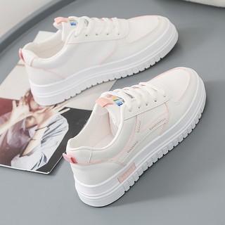 Sneaker Nữ Giày Bata Nữ Giày ULZZANG đế phẳng 3P Hoạ Tiết