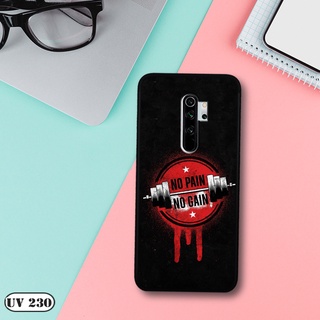 Ốp lưng nhám in hình 3D Xiaomi Redmi Note 8 Pro