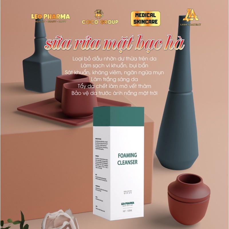 Sữa Rửa Mặt Bạc Hà Foaming Cleaser