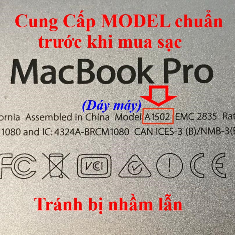 Sạc Macbook 45W - 2010 Air A1370 MC968LL - A1370 Chuẩn Chân L FULL BOX