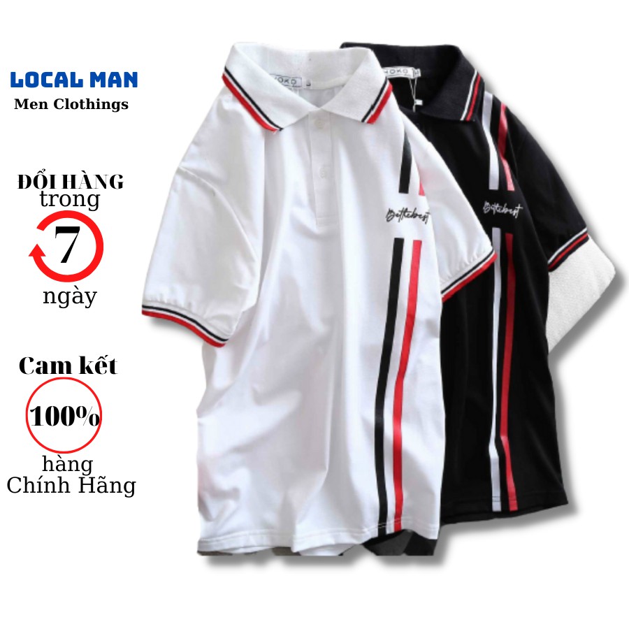 Áo thun polo nam chất liệu cotton cao cấp thấm hút mồ hôi tốt - LOCAL TITAN.