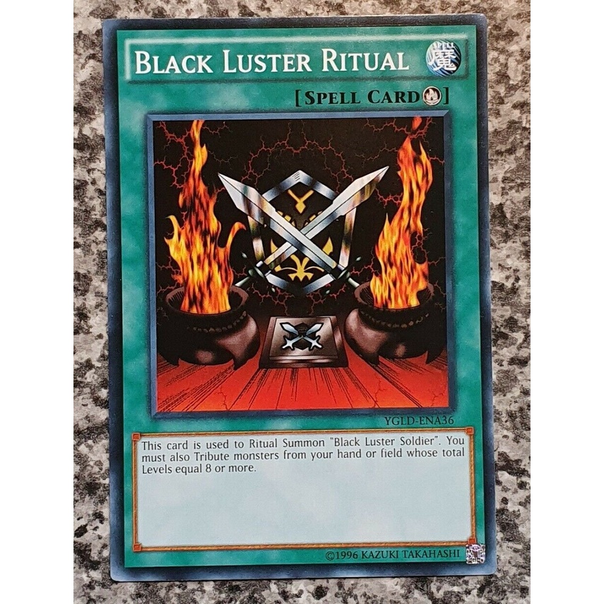 Bài Yugioh - Combo Black Luster Soldier + Black Luster Ritual