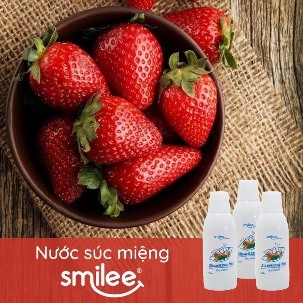 [Nowship 0đ + Quà + 25% ] Combo  Bộ Kit tẩy trắng răng Smilee + Nước súc miệng Smilee