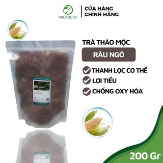 Râu Bắp (Râu Ngô) Khô - Giúp giải độc cơ thể gói 200Gr