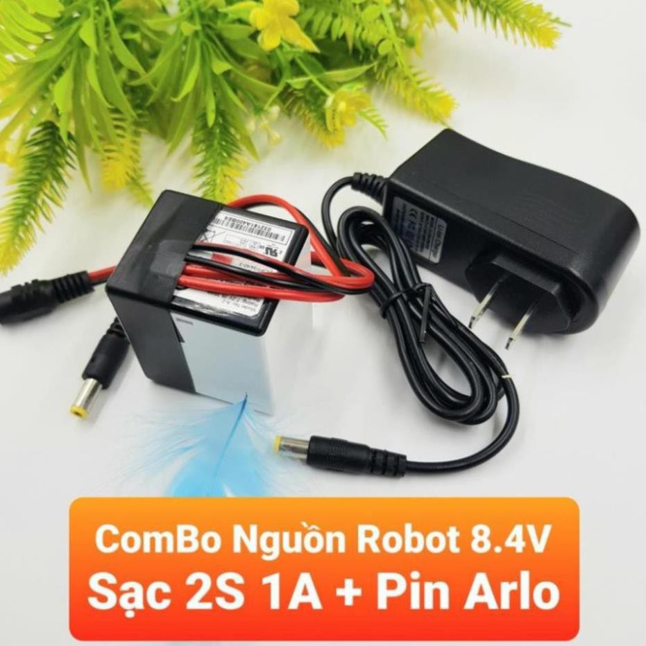 Pin Sạc Robot Pin Arduino 8.4V 2440mAh Chất Lượng Cao