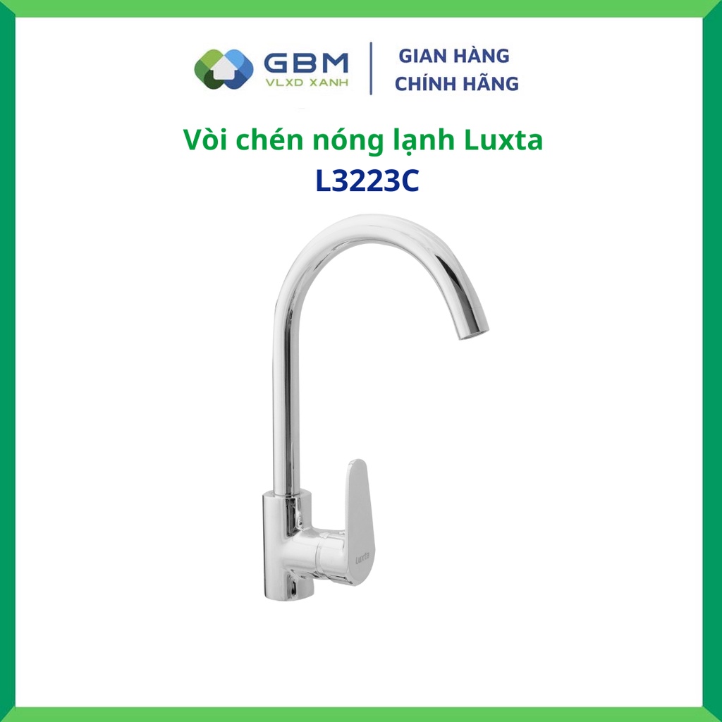 [Mã BMBAU300 giảm 10% đơn 499K] Vòi Chén Nóng Lạnh Luxta L3223C