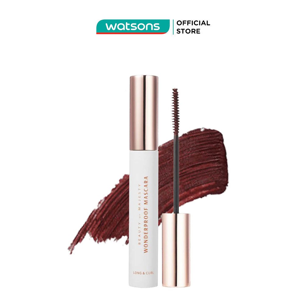 Mascara Làm Dài Và Cong Mi Bom Wonderproof Long &amp; Curl 8g
