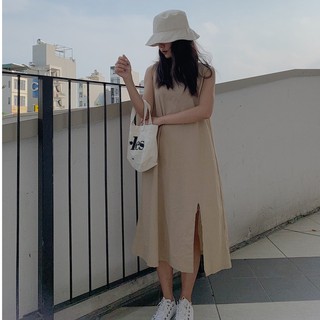 Váy sát nách suông xẻ VB111 LOLLIE STUDIO
