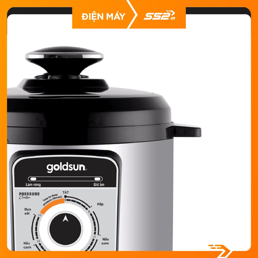 [Mã ELHADEV giảm 4% đơn 300K] Nồi áp suất Goldsun CD1501-Hàng Chính Hãng