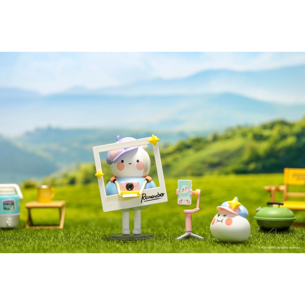 Búp Bê pop mart popmart bobo & coco go Cắm Trại Dễ Thương Làm Quà Tặng