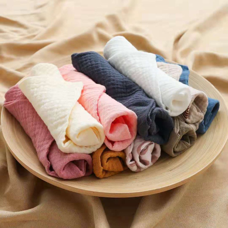 ✿ Bộ 5 Khăn Lau Mặt Cotton Mềm Mại Cho Bé