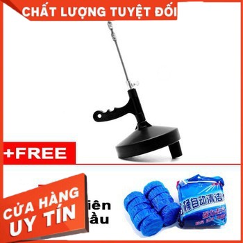 DỤNG CỤ THÔNG CỐNG💥FREESHIP💥 CHUYÊN NGHIỆP ĐẦU LÒ XO DÀI 5M ( Tặng 10 Viên Tẩy Bồn Cầu )