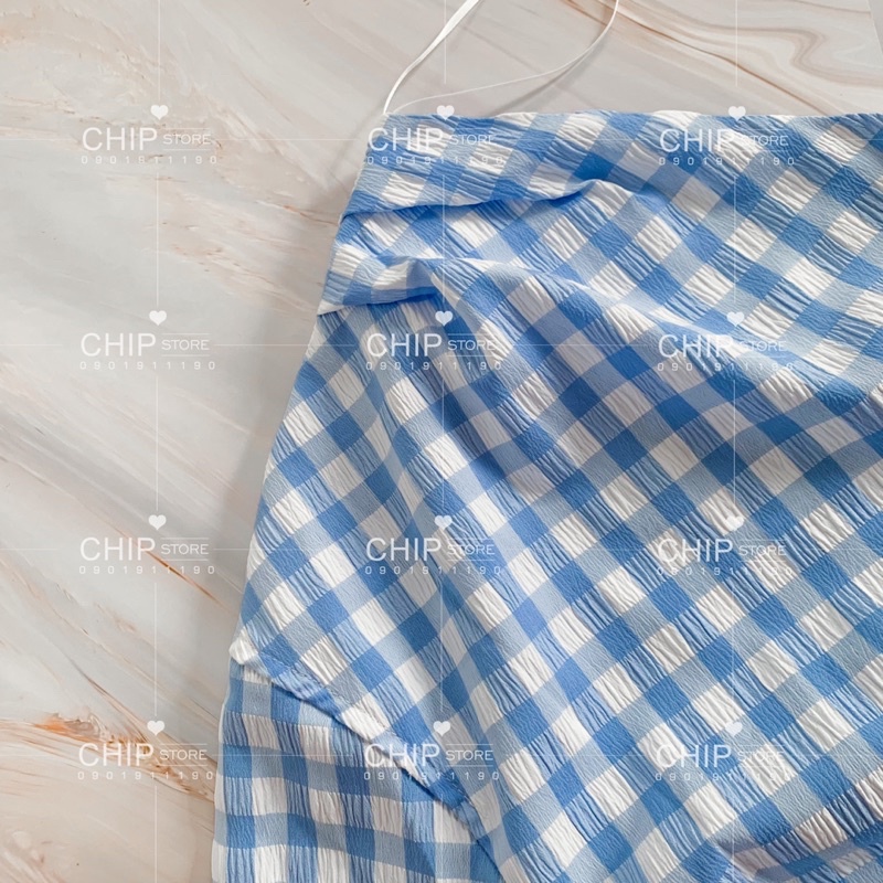 SET ÁO LỆCH VAI - CHÂN VÁY XẺ TÀ ZAR* XUẤT DƯ XỊN