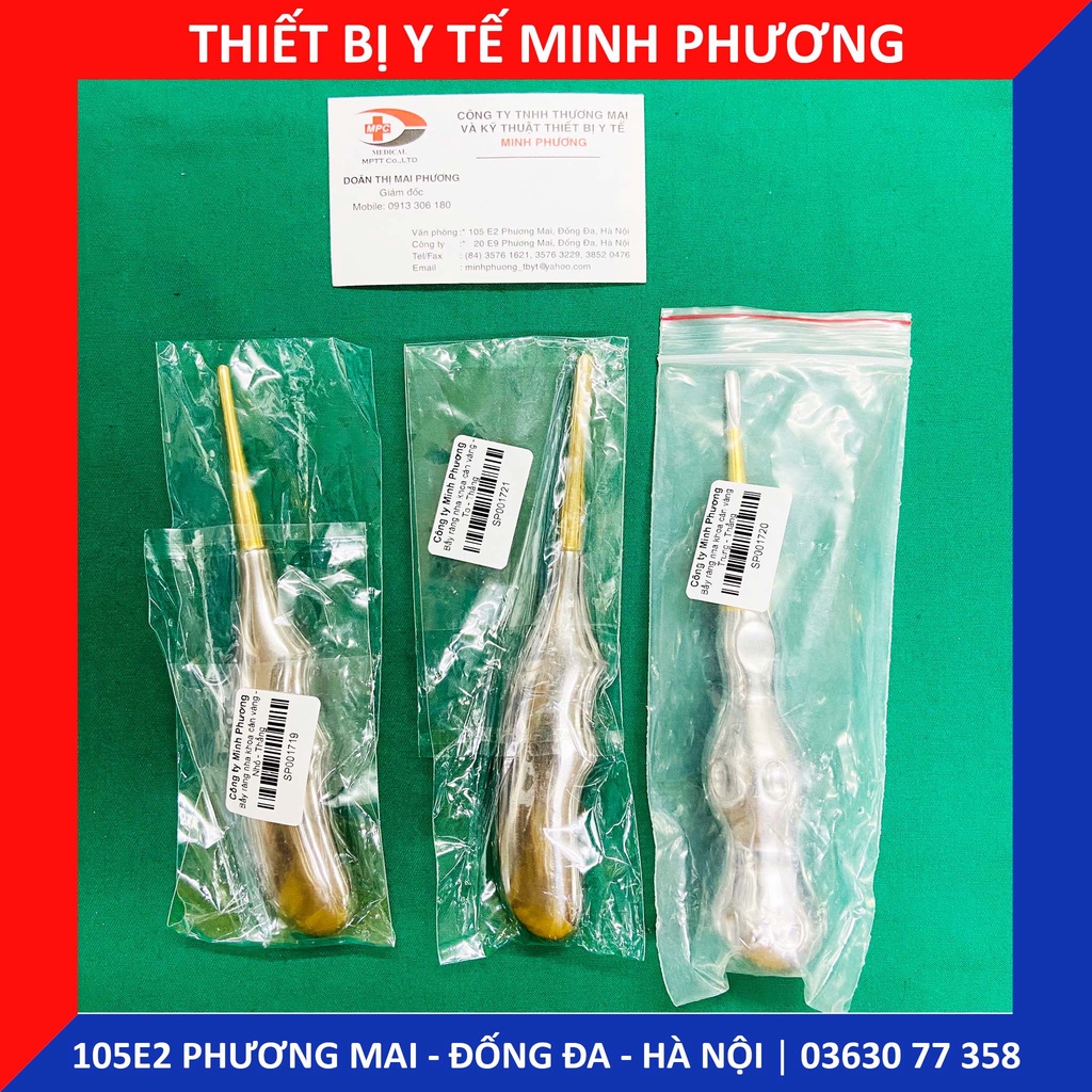 Bẩy răng nha khoa cán vàng