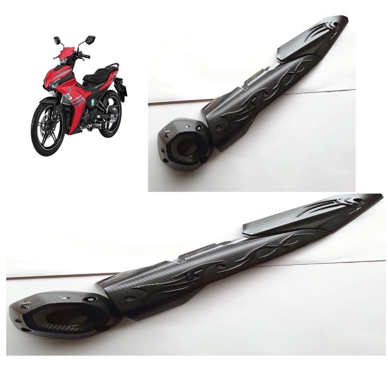 ốp trang trí exciter 155 cacbon