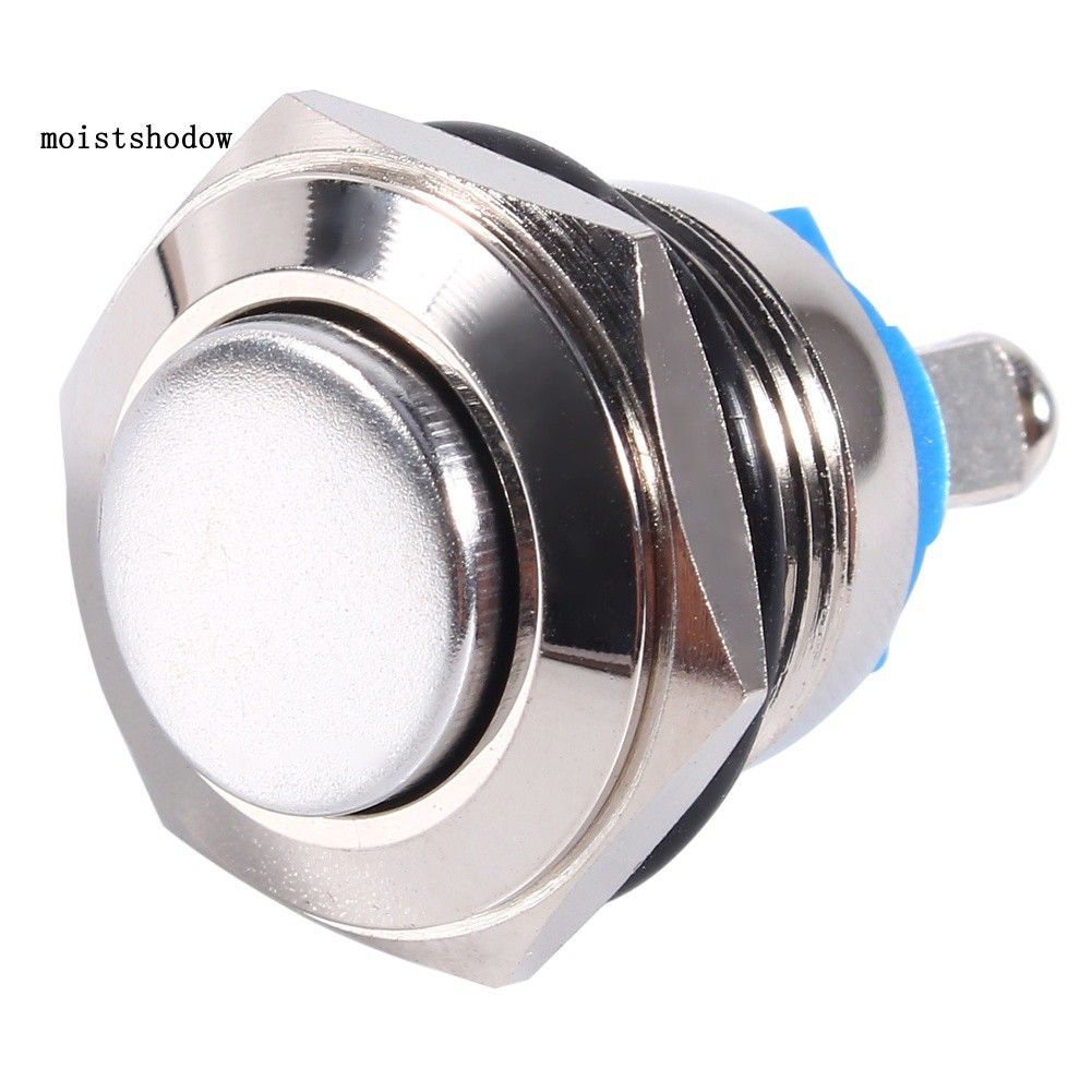 Nút bấm còi xe hơi bằng kim loại chống thấm nước 12V 16mm