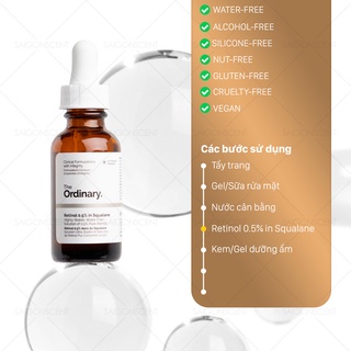 Tinh Chất The Ordinary Retinol 0.5% In Squalane ( 30mL )