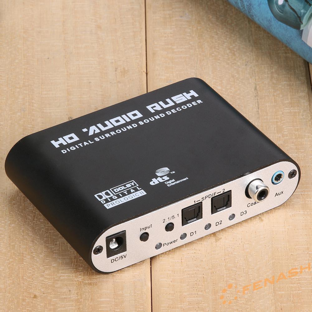 Bộ Giải Mã Âm Thanh Đồng Trục Dts Ac3 5.1 Ch Spdif Đồng Trục Audio Dts / Ac-3 Sang 5.1