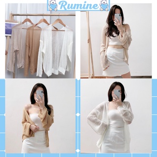 Áo Cadigan len mỏng siêu hot RUMINE AL01
