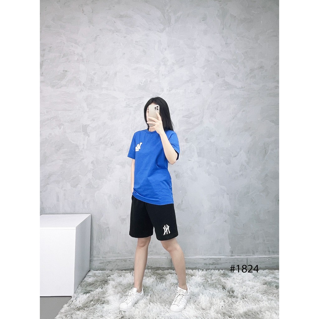 (HÀNG XUẤT XỊN) Áo xanh 1824 M//L//B LIKEPLAY L//A BLUE TEE Made in V//N full tag code  Size XS S M L