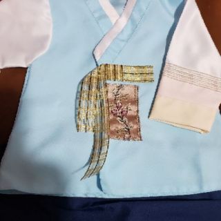 bộ hanbok bé trai
