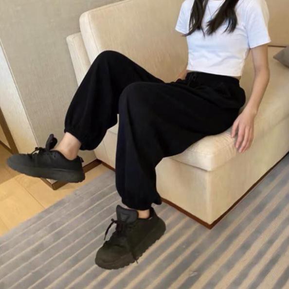 [SALE 40%] Quần Nỉ Ống Rộng Nữ bo chân - Nỉ Cao Cấp Nhập Khẩu - Sành Điệu - Thời Thượng | BigBuy360 - bigbuy360.vn