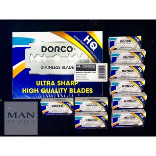 Dao lam dorco st300 hộp 100 lưỡi lam xanh