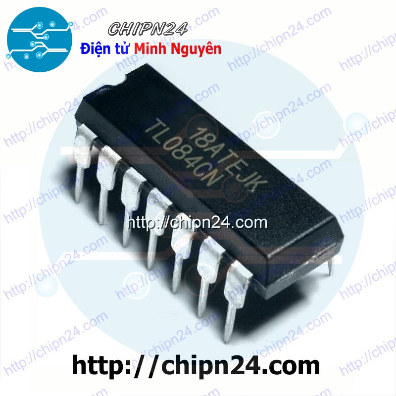 [3 CON] IC TL084 DIP-14 (TL084CN 084)