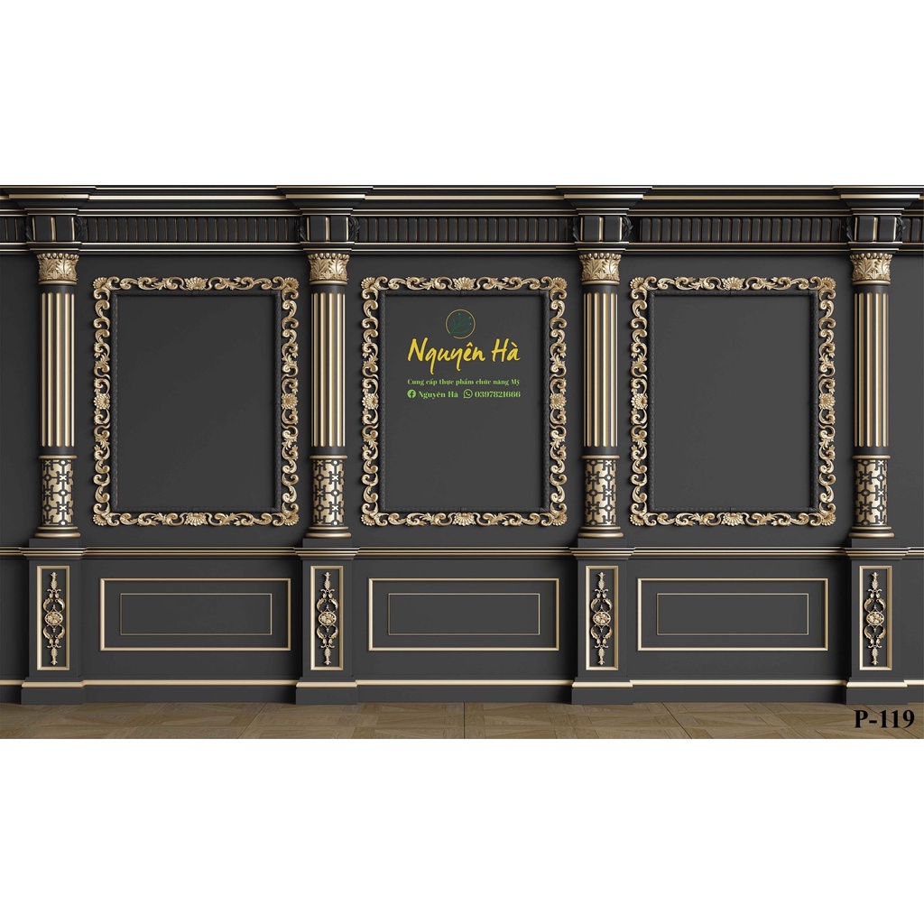 Phông nền livestream chụp ảnh sử dụng keo dán cố định lên tường