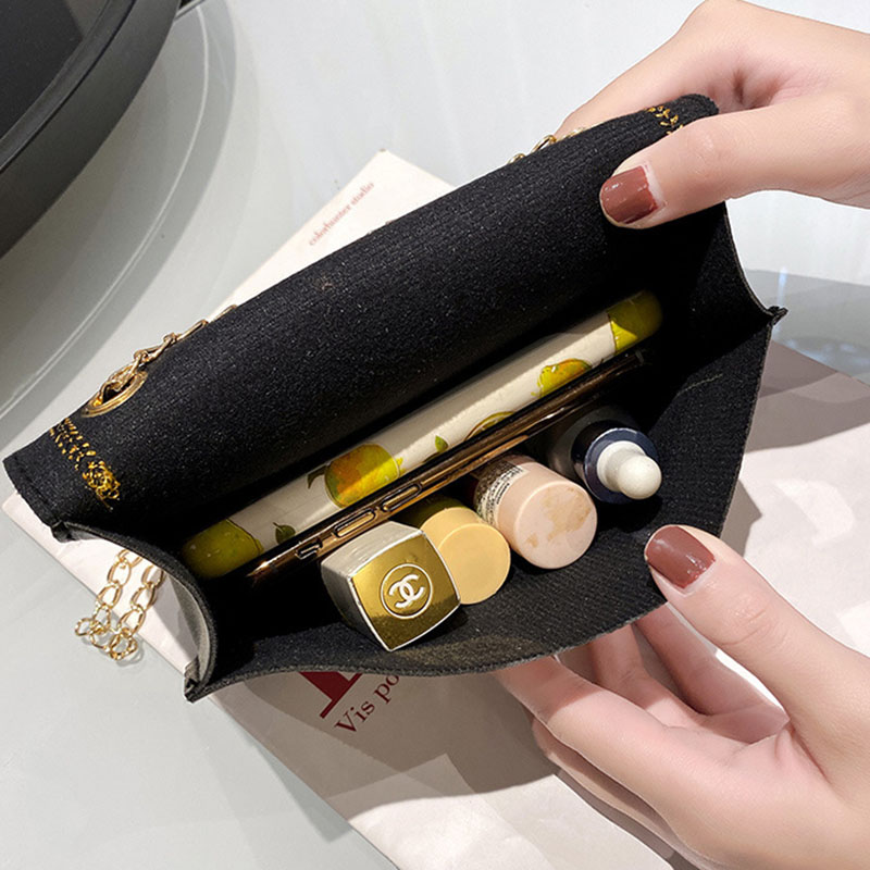 IELGY Túi Đeo Chéo Da Pu Phối Khóa Phong Cách Hàn Quốc Thời Trang Cho Phụ Nữ