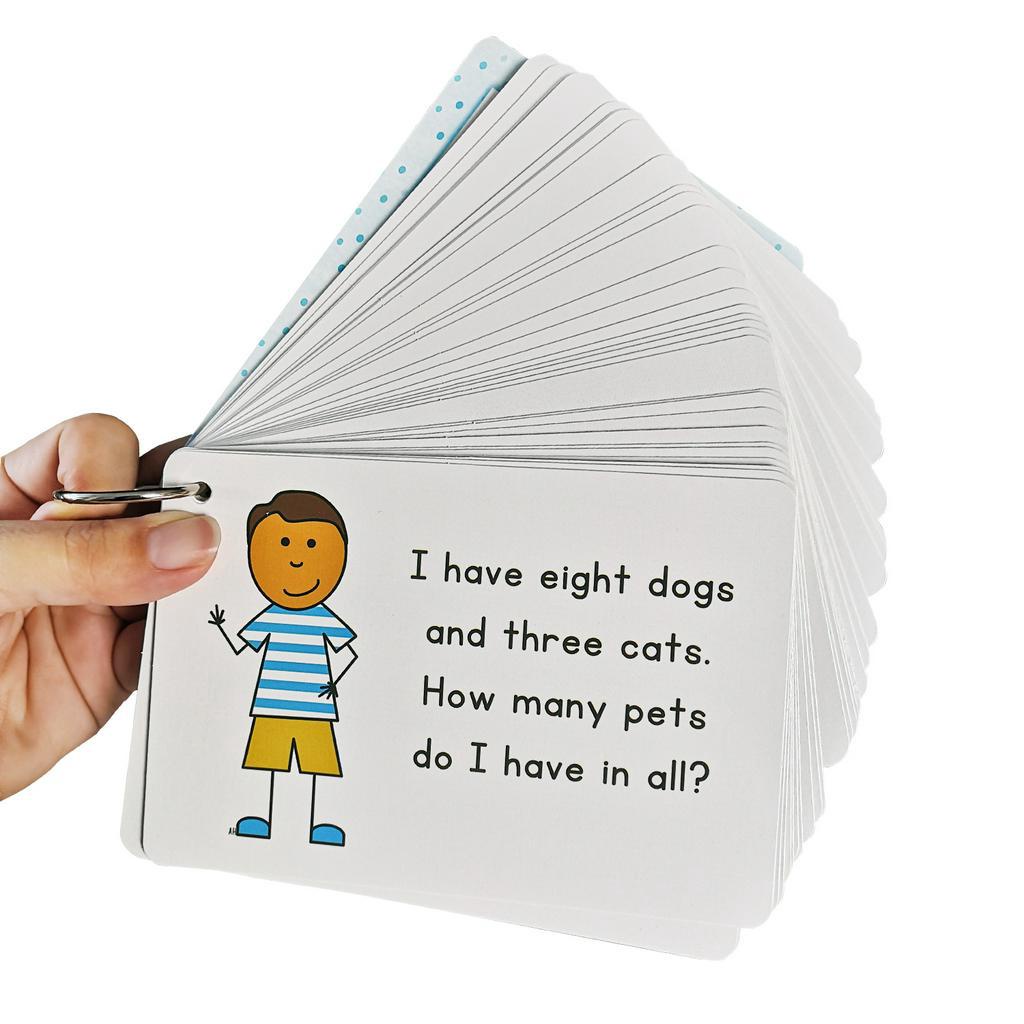 Bộ 72 Thẻ Đọc Sách Thông Minh Câu Hỏi Tiếng Anh