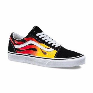[F⚡️ASH SALE] Giày Sneaker vans lửa nam nữ thấp cổ