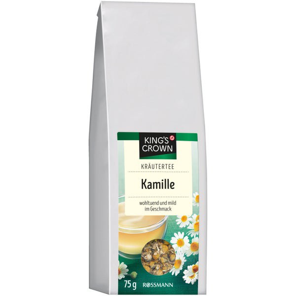 Trà thảo mộc hoa cúc nguyên bông King's Crown 75Gr - Hàng Đức