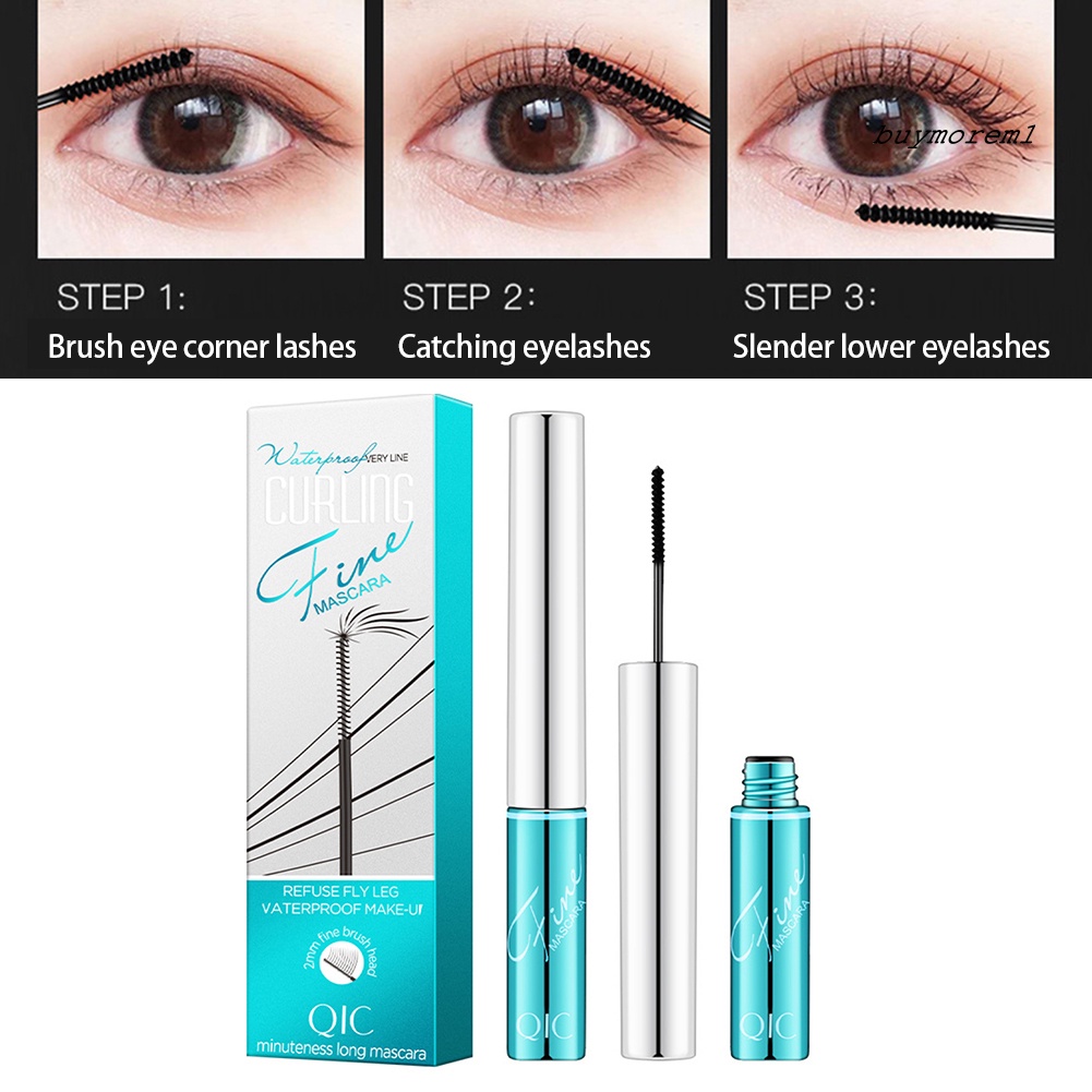Mascara QIC làm cong và dài mi chống thấm nước lâu trôi 3ml | BigBuy360 - bigbuy360.vn