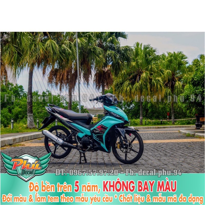 Tem rời 135 Lc Xanh ngoc đen -1