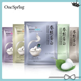 Mặt Nạ🎀{FREESHIP}🎀Mặt Nạ Tơ Tằm One Spring🎀[Mat Na]