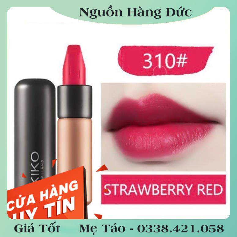 [auth] (SALE) Son Kiko Velvet Passion Matte - Full màu Đủ Bill tại Đức [Hot]