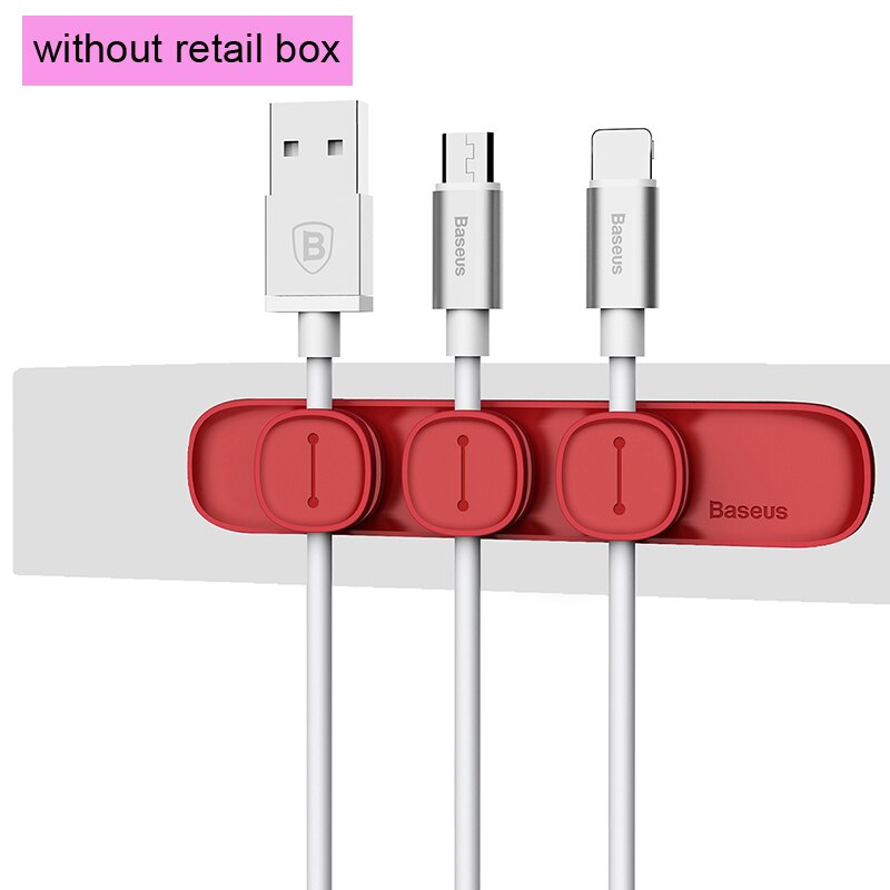 Baseus Kẹp Nam Châm Cố Định Dây Cáp Sạc usb Tiện Dụng koruyucu