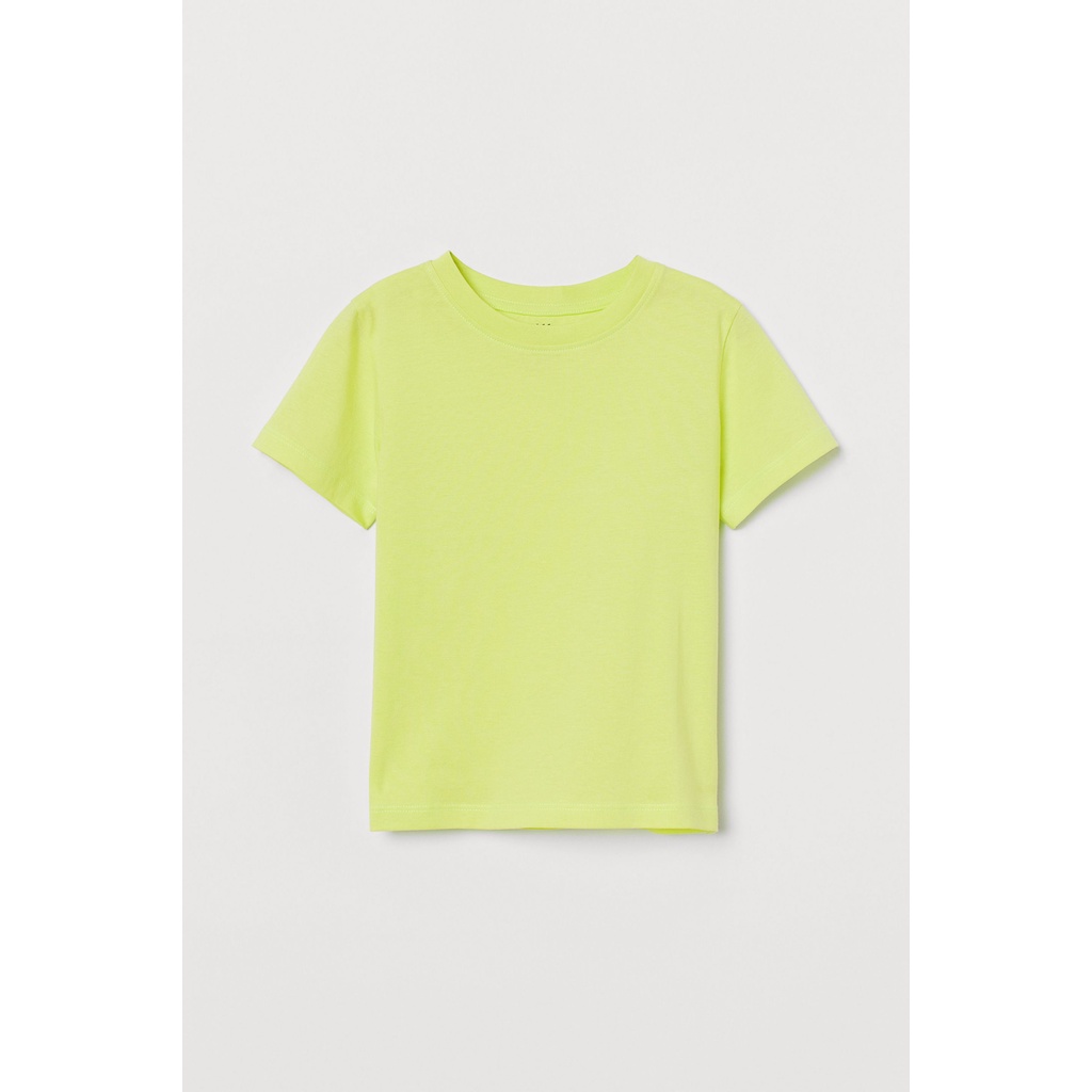 Áo phông xanh neon HM H&amp;M _hàng chính hãng authentic