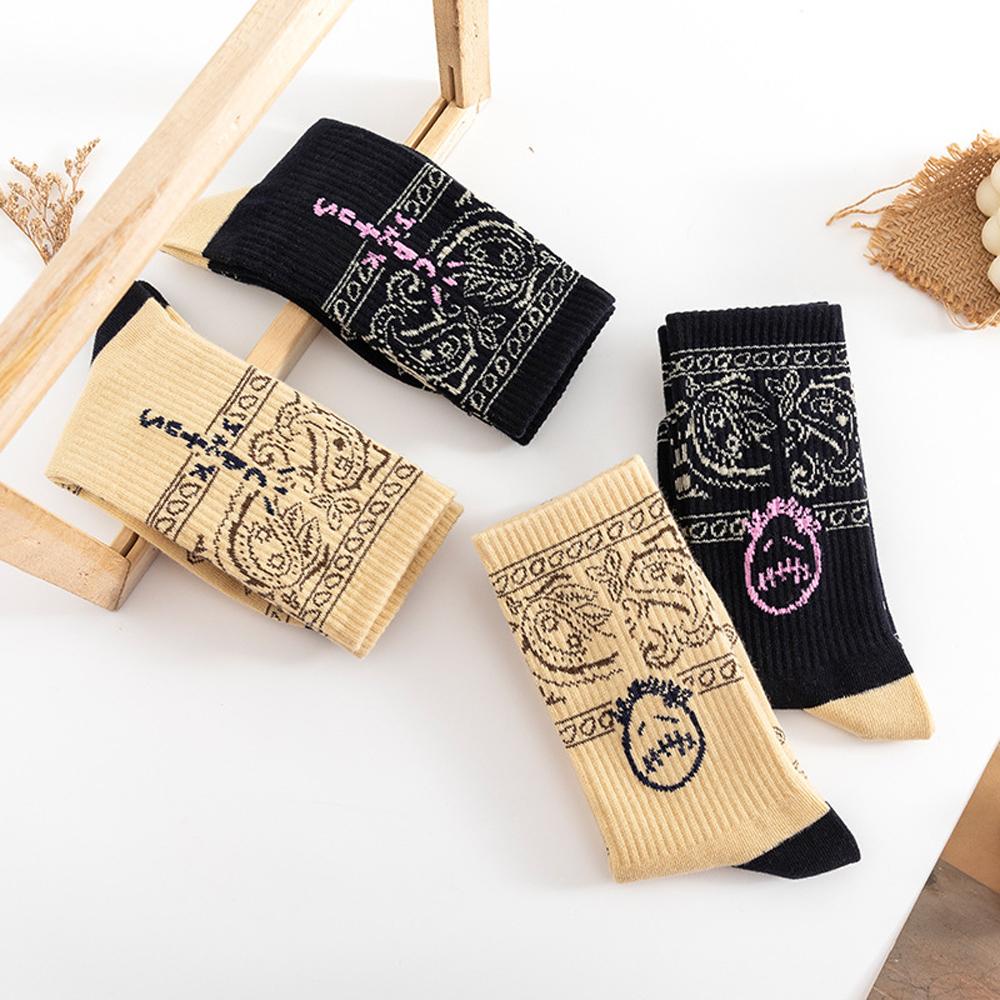 Vớ Ngắn Unisex Họa Tiết Vui Nhộn Thời Trang